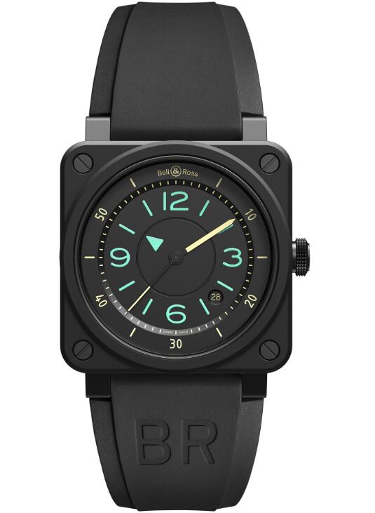 cheap luxury Bell & Ross BR03-92 BI-COMPASS BR0392-IDC-CE/SRB watch